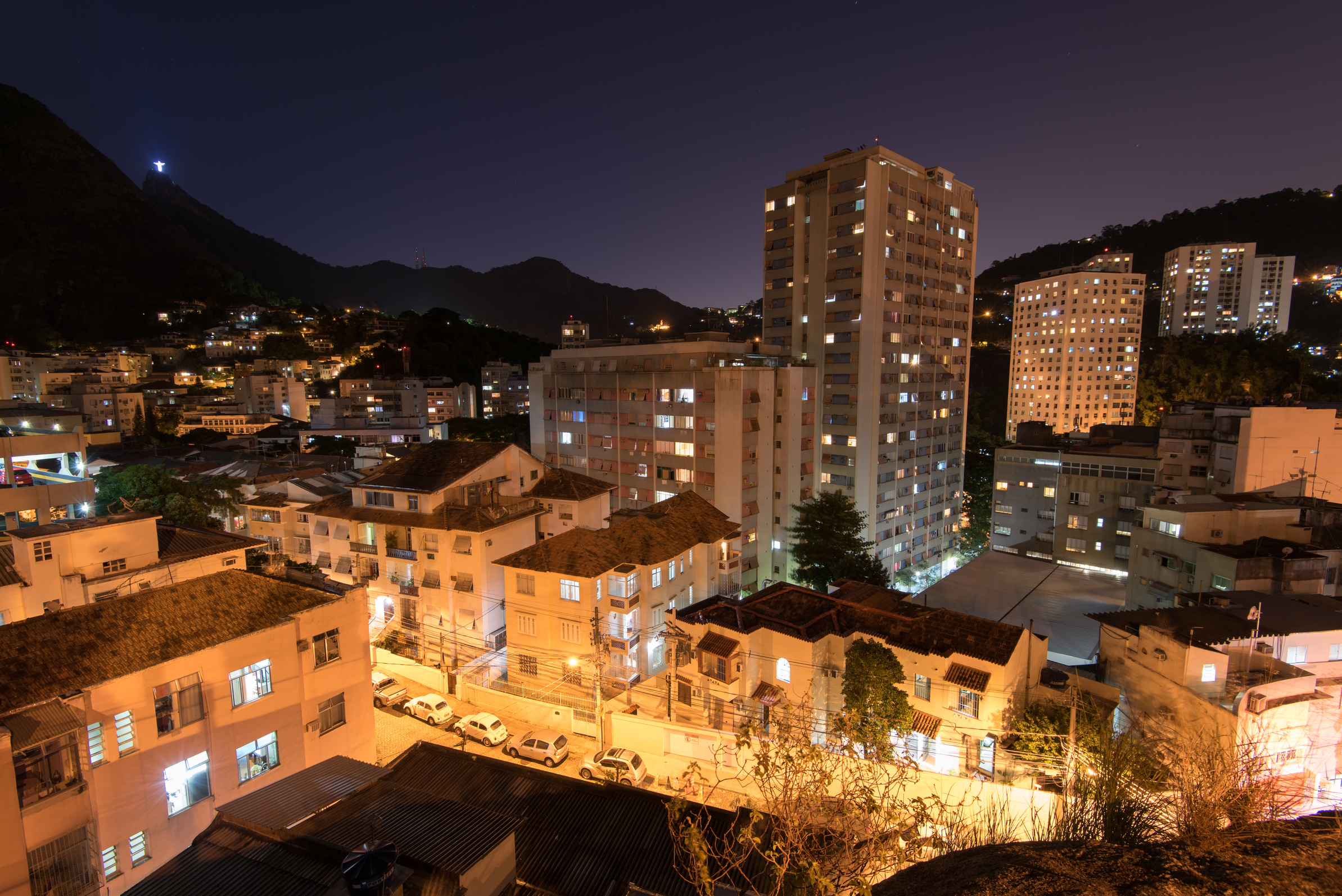 Laranjeiras District at Night, Rio de Janeiro